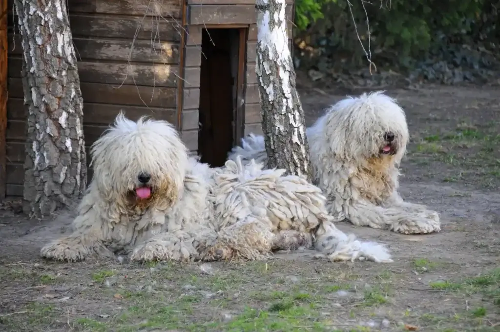 komondor magyar kutya fajta párban